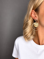 Oorbellen Goud Rond