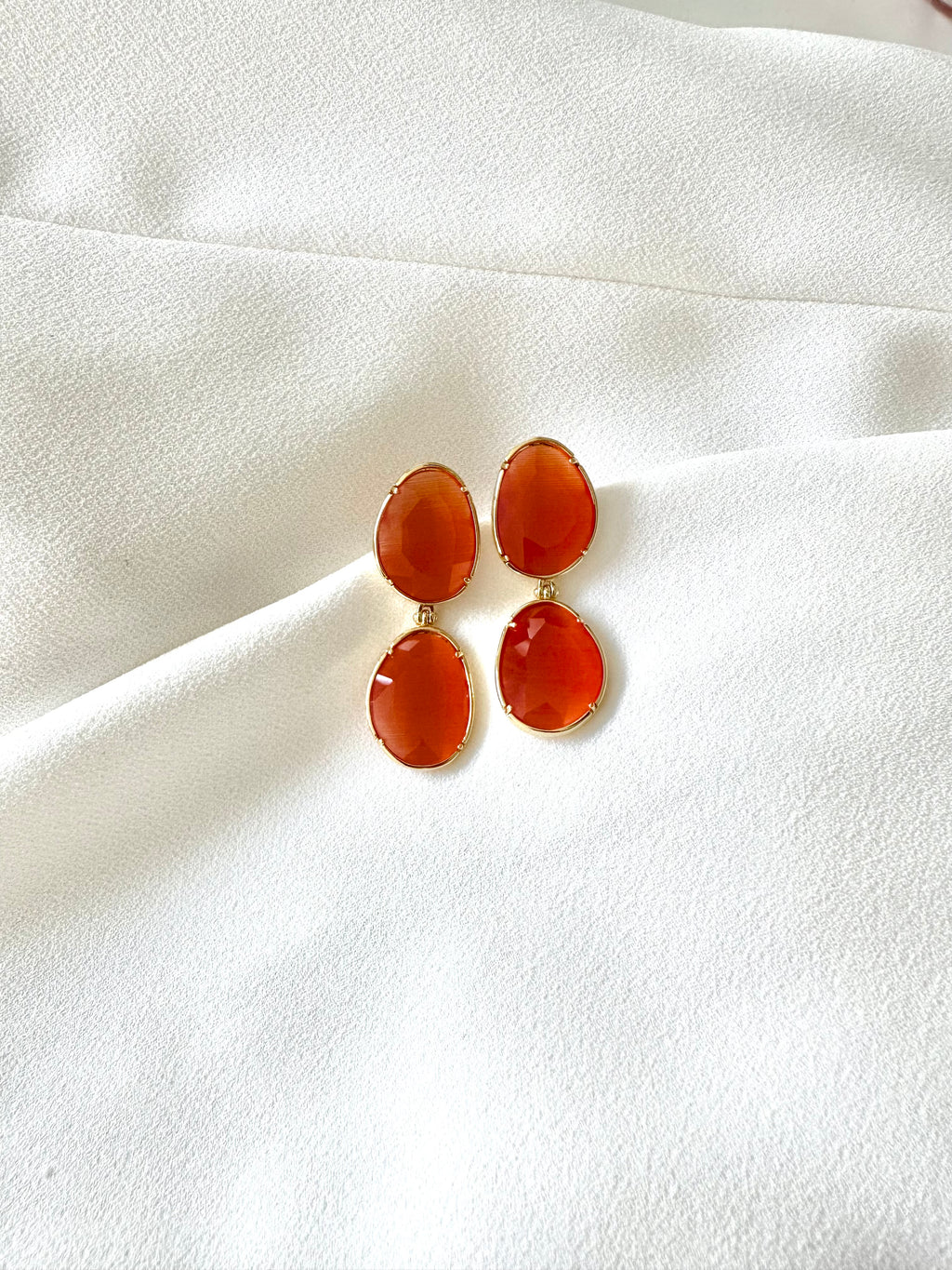 Oorbellen oranje