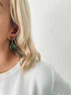 Oorbellen groen