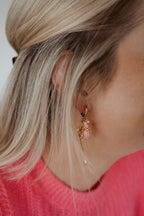 SUMMER SALE -40%! Oorbellen goud met schelp