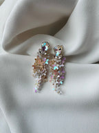 SUMMER SALE -40%! Oorbellen lang wit