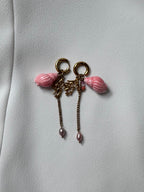 SUMMER SALE -40%! Oorbellen goud met schelp