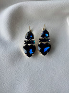 Oorbellen Donker Blauw